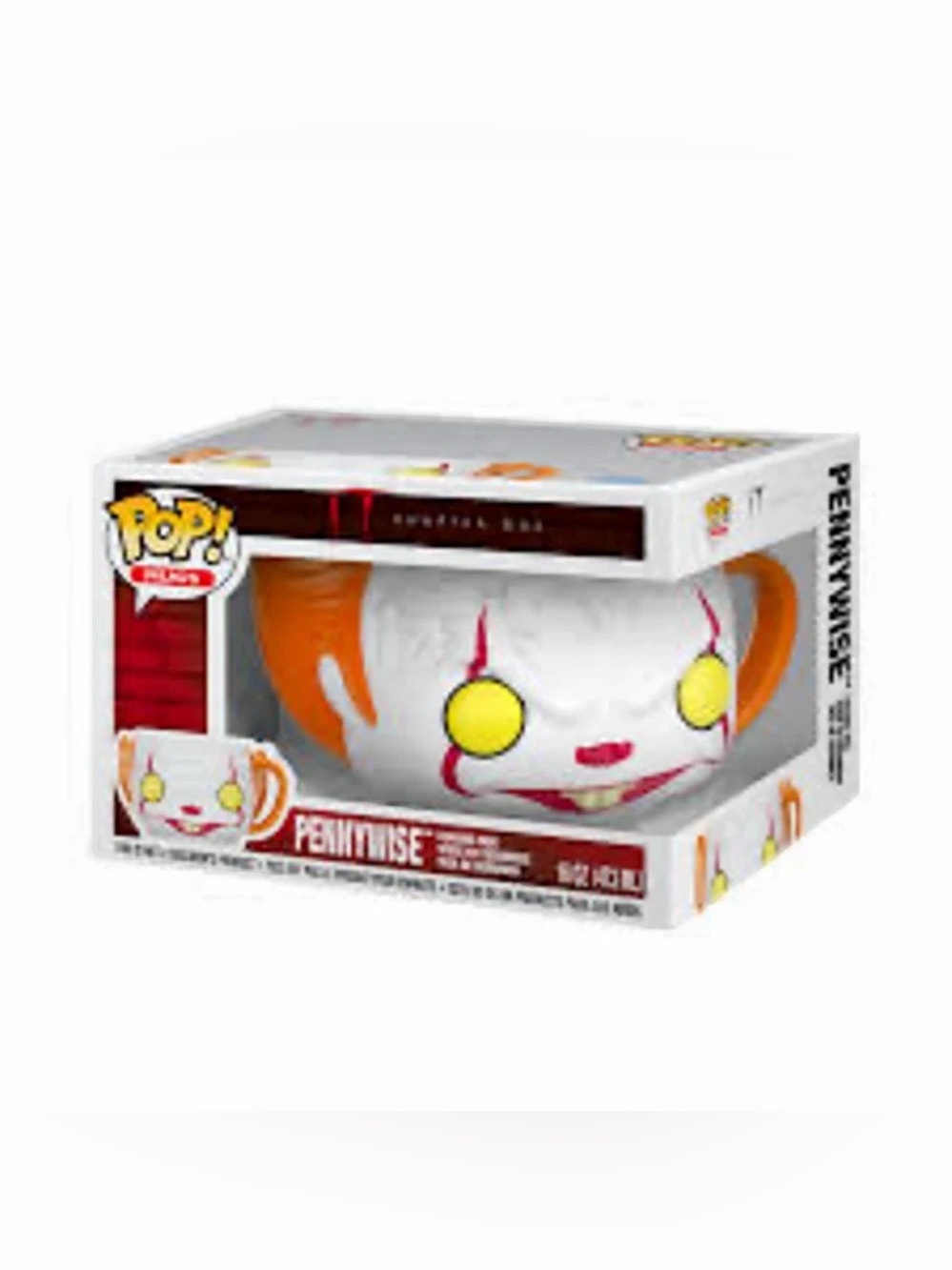 Funko Pennywise Pop! Mugs Collectible Mug White & Orange Like New